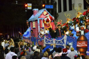 The 2022 Cortana Kiwanis Christmas Parade in Baton Rouge