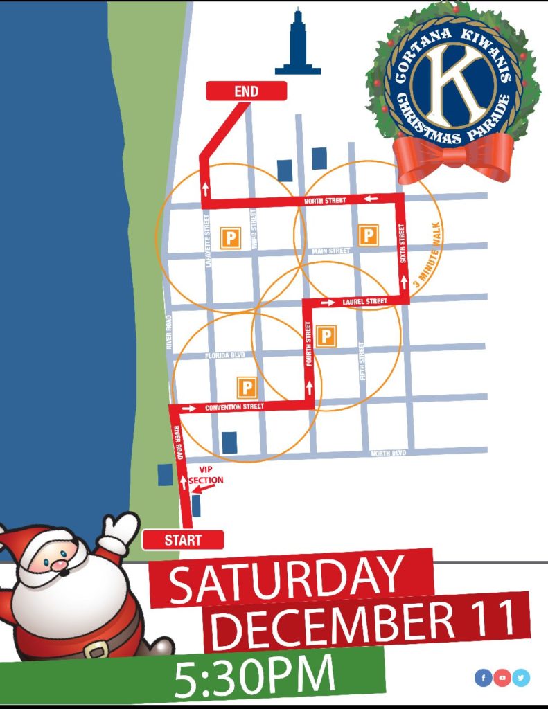 Kenton Christmas Parade 2022 Route Parade Map | Cortana Kiwanis Christmas Parade